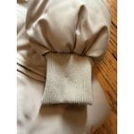 SheIn  Jacket Womens Large Beige Puffer Coat Zip Front Quilted Cropped Hem Warm Photo 3