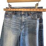 American Eagle Curvy Super High Rise Baggy Straight Jeans Womens 4 Short Strigid Photo 5