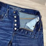 American Eagle  Outfitters Vintage Hi-Rise Crop Button Fly Jeans Dark Blue 2 Photo 6