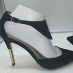 Victoria's Secret Victoria’s Secret Suede‎ Metal Heel Sexy Cut Out Shoe Photo 7