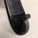 Cole Haan  black sandals with tan stitching womens size 8.5 kitten heels "ARUBA" Photo 6