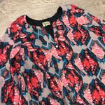 Show Me Your Mumu New  Tunic Top Kaleidoscope Aztec Boho Chic Red Medium Photo 2