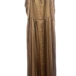 ZARA Khaki Green  Maxi Dress Photo 0