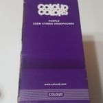 COLOUD COLORS HEADPHONE & MICROPHONE WITH CONTROL Purple Photo 1