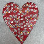 Love moschino Mélange French Cotton Terry Sweatshirt Heart Logo 6 Light Gray Photo 14