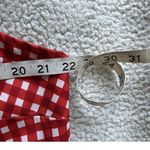 Hutch  Red McKenzie Gingham Mini Dress Size 16W Photo 9