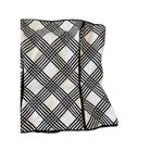 White House | Black Market WHBM Plaid Cream Black Striped Corset Tank Top Photo 4