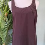 ALLSAINTS Maroon Colorblock Tank Top Photo 0