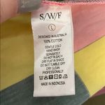 Anthropologie SWF Bandeau Spaghetti Strap Maxi Dress Pink Size L Photo 5