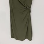 Alexander Wang  Twisted Crepe Jersey Mini Dress in Cargo Size XS Photo 4