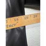 Sofia Vergara Jeans Women’s Soft Faux Leather Single Breasted Blazer Black Sz M Size M Photo 11