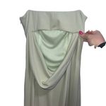 Katie May NEW NWT Mary Kate Strapless Drape Back Gown Sage Green Photo 5