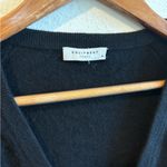 Equipment  Femme Black V Neck Cashmere Sweater Size Medium Photo 3