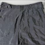 Theory THEYSKENS' Pioto Fietra Womens Short Black Cupro Back Welt Pockets 10 Photo 4