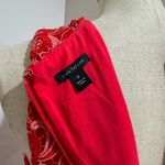Ann Taylor Women's Peony Coral Two Tone Lace Sleeveless Sheath Dress Size 8 Tall Photo 5