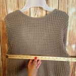 Ambiance Apparel  Women Knit Sweater Criss Cross Back Long Sleeve Pullover Size L Photo 7