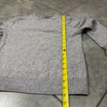 Uniqlo Women's Cashmere Sweater Crew Neck Pullover Sz XS Gray Classic Elegant Photo 6