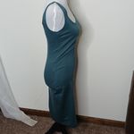 Cotton On teal kimi scooped bodycon midi dress size small Photo 3