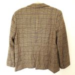 Amanda Smith VTG  Wool Check Plaid Blazer Shoulder Pads Preppy Clueless Jacket 16 Photo 1