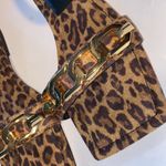 Good American sandals leopard ankle strap oversized chain 5.5 NEW
Brand new Photo 2