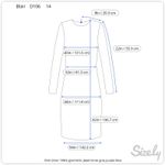 Blair Shirt dress 1980s geometric jewel tones gray purple blue Photo 1