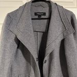 Kenneth Cole Wool Grey Dress Coat Gray Size XS Photo 3