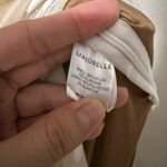 Majorelle Heidi Sheer Mesh Chiffon Polka Dot Ruffle Midi Skirt size M Photo 5