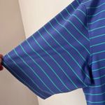 Peter Millar  Summer comfort blue striped polo shirt size XL Photo 3