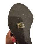 Lucky Brand Black Suede Bootie Wedges Size 39/9 Photo 6