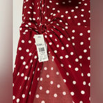 Robbie Bee Red polka dot wrap dress Photo 4