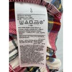 Old Navy women's flannel pajama joggers large tartan plaid holiday red white NEW Photo 7