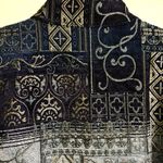 Dress Barn  Woman Size 22/24 Multicolored Tapestry-Style Abstract Print Jacket GUC Photo 6