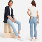 Everlane The Cheeky Jean Raw Hem Size 26 Photo 3