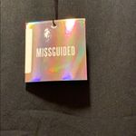 Missguided ✨Lucy Wang  Black Ruffle Sleeve Top, NWT. Photo 3