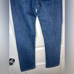 Wrangler Women’s Classic Straight Leg Dark Blue Wash Denim Jeans Sz 16 Regular Photo 5