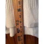 MOTH Cream White Mock funnel Neck Long Sleeve Sweater Tunic Size M Photo 6