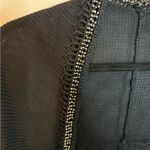 Elie Tahari  Black Beaded Cocoon Silk Blend Knit Cardigan Photo 4