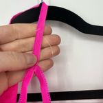 Seven Til’ Midnight‎ Lingerie Set Pink lace Garter & Thong small NWT Photo 7