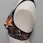 Bonjour Vintage Brazilian animal print feline sports bra size 7 Photo 3
