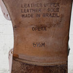 90s Vintage White Mauve Pink Kiltie Wingtip Leather Mary Jane Loafers Size 6.5 Photo 7