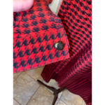 Diane Gilman Women's Dress & Jacket M Red Black Photo 4