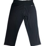 Nike  Dri-FIT Leg-A-See Black Capri Tights Photo 3