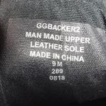 G by Guess Guess Backers Quilted Black And Gold Leather Sneakers Sz 9M VGUC Photo 8