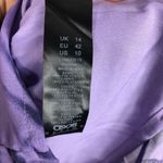 ASOS NWT  Design Keyhole Purple Butterfly Print Mini Dress Size 10 Buttons Y2K Photo 6