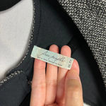 Free People  Heartstopper Dress Gray XS Long Sleeve Tweed Mini Fit & Flare Skater Photo 4