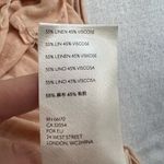 Free People We The  S Small Under the Sun Tee Shirt Linen Blend Slouchy Oversized Photo 11