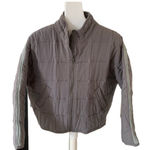 Quilted Dolman Gray Jacket Photo 0