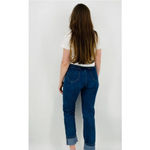 Lee vtg granola girl  high rise high waisted straight leg medium wash denim jeans Photo 4
