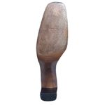 Anne Klein Black Suede Knee High Boots 85 mm Block Heel Size 11 Medium Vintage Photo 6