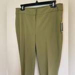 Nine West NWT Women’s Cyprus The Skinny Pants in Olive Green Size 8 Photo 1